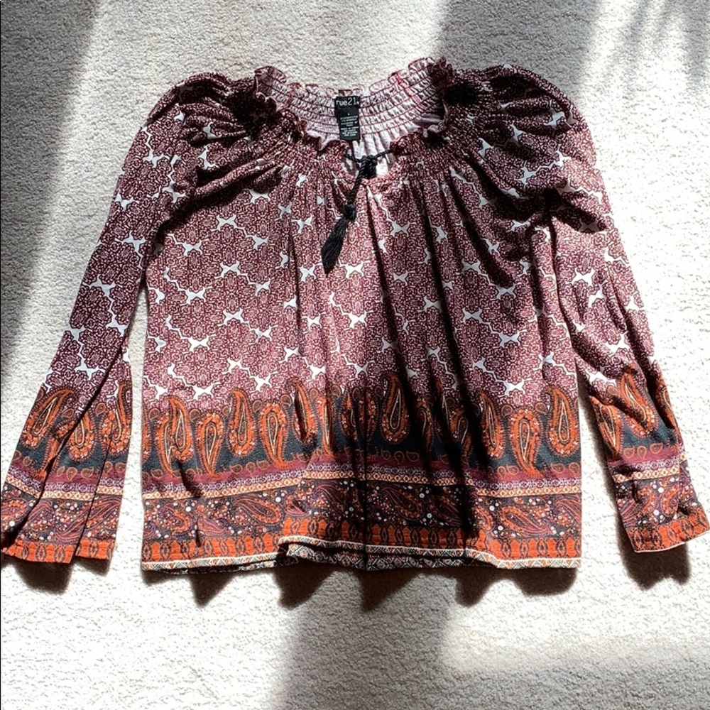 Off the shoulder top